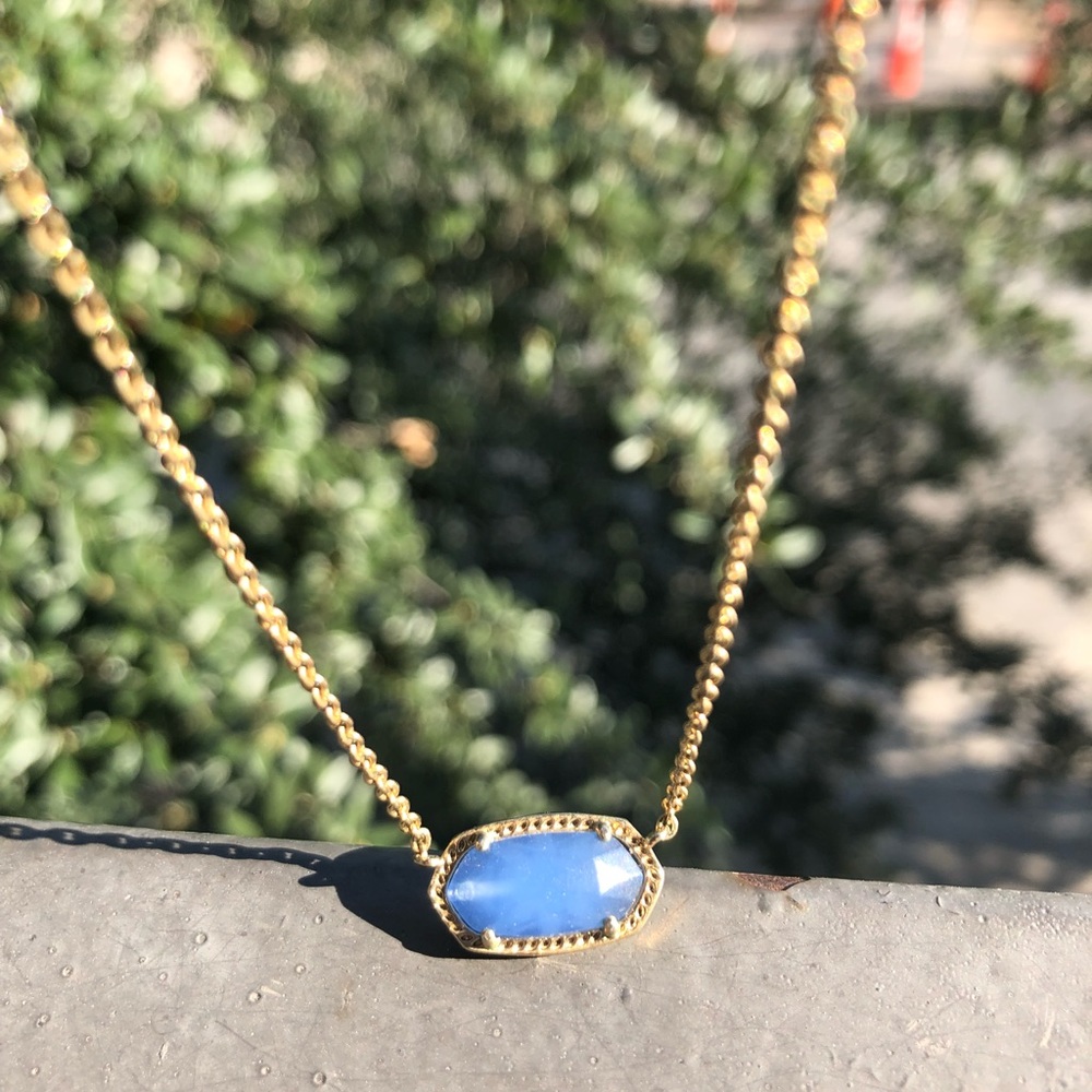 Blue/grey Kendra Scott necklace